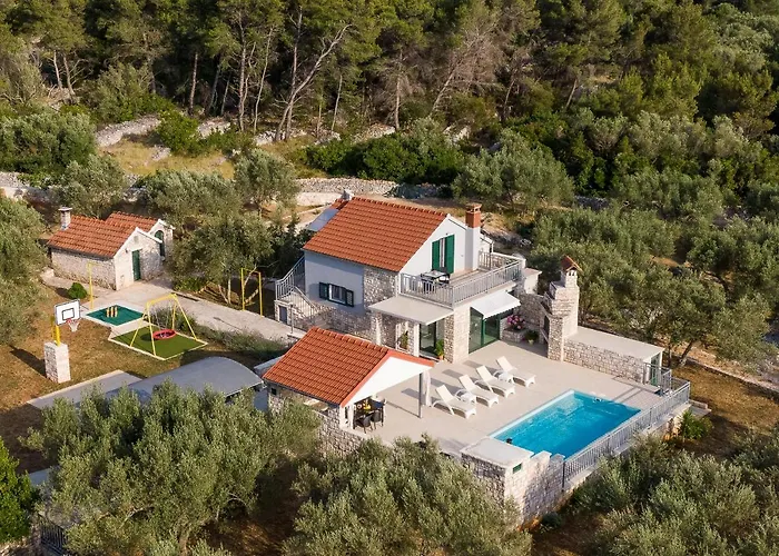 别墅 Barbara - Olive Paradise, With Chlorine-free Pool