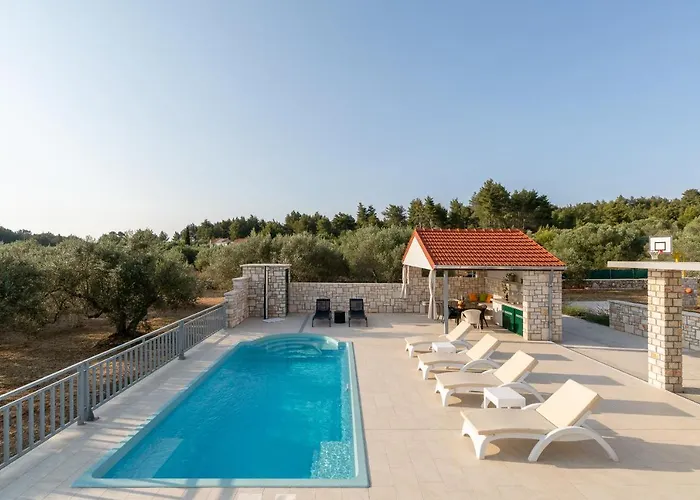 别墅 Barbara - Olive Paradise, With Chlorine-free Pool *